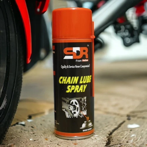 Chain lube spray